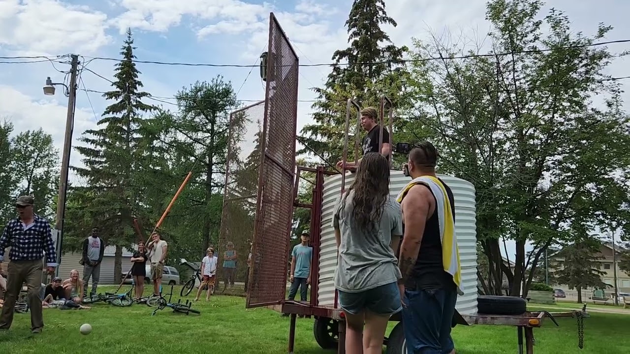 Pastor in the dunk tank #3