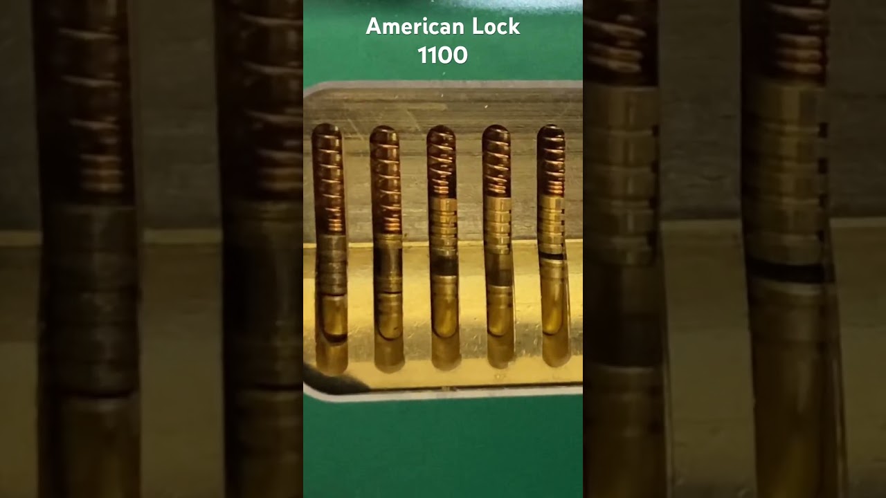 American Lock 1100 #lockpicking #locksport