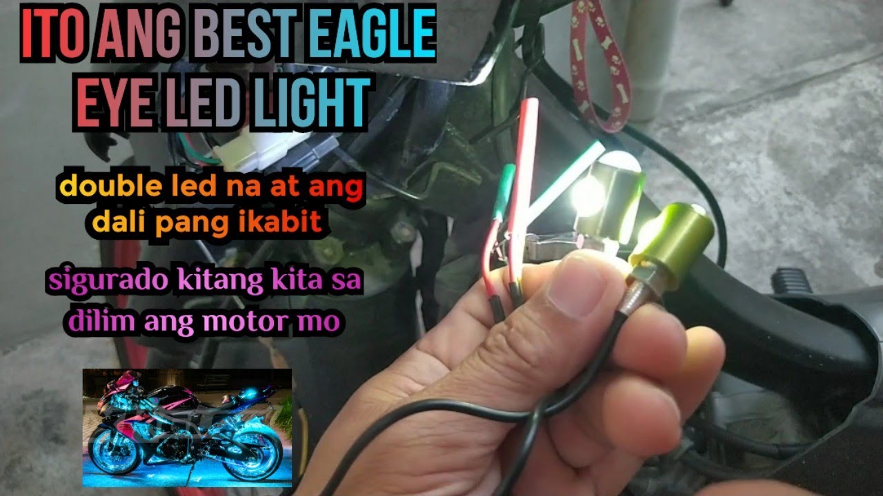 Eagle eye led light installation