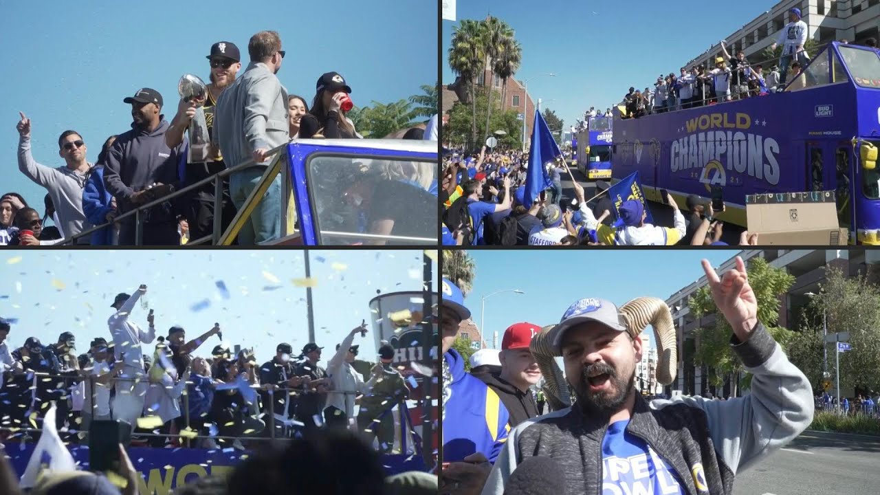 Rams celebrate Super Bowl triumph with victory parade | AFP