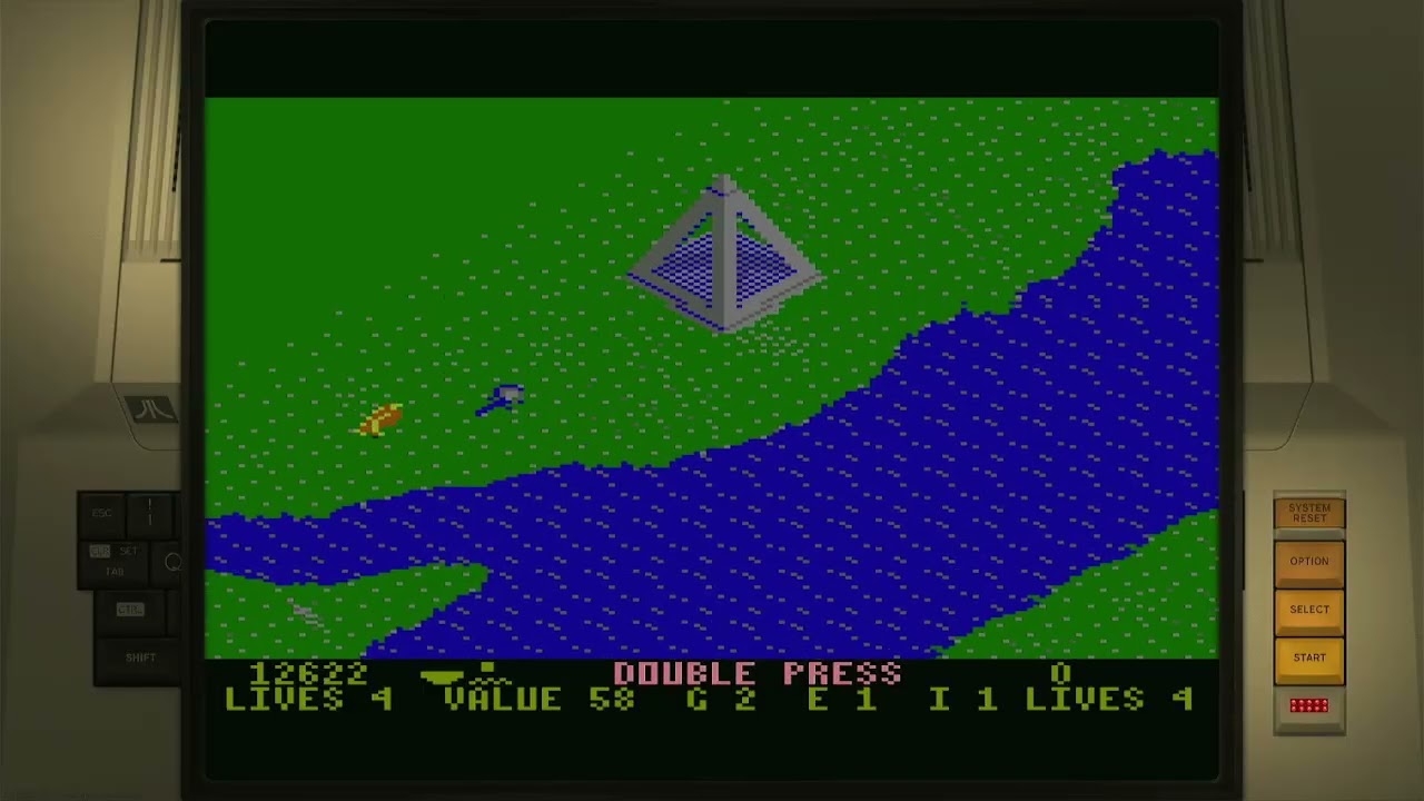 Desert Falcon Novice Atari 8-Bit Emulated