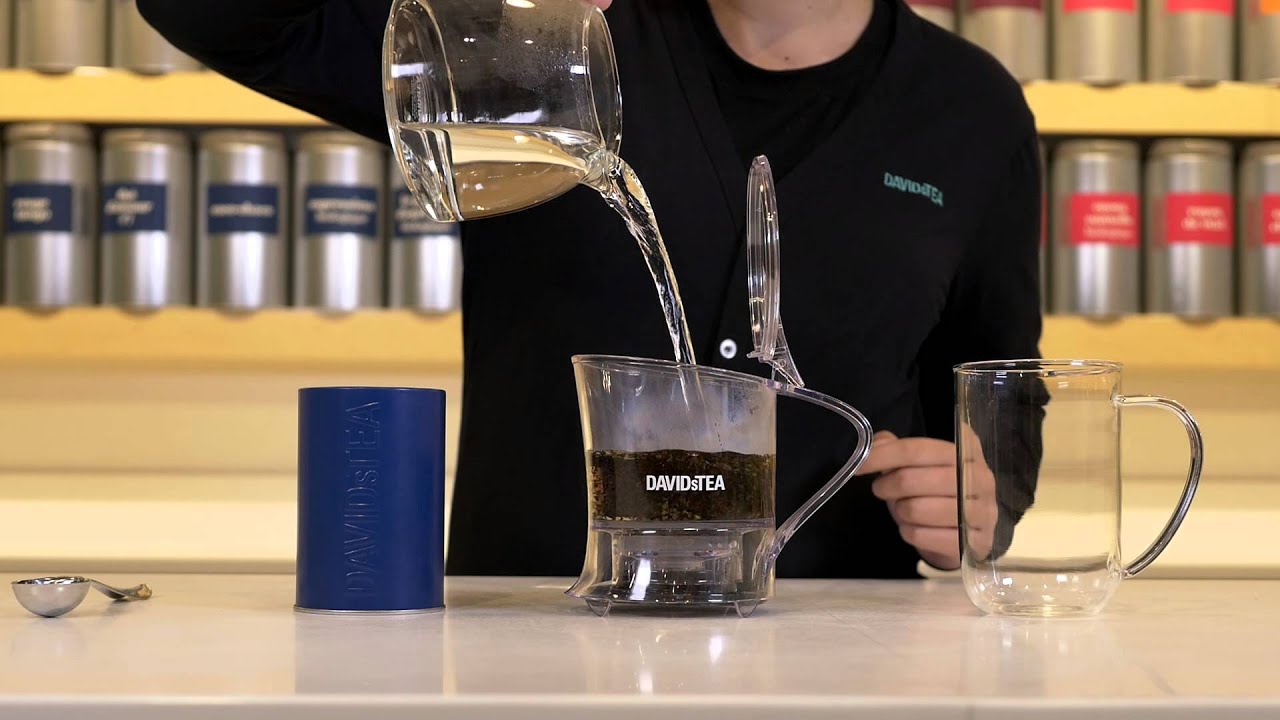 Comment faire un thé chaud - Les Thés DAVIDsTEA