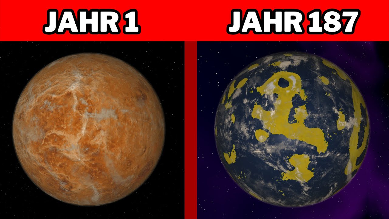 Venus Terraformen in Universe Sandbox | German