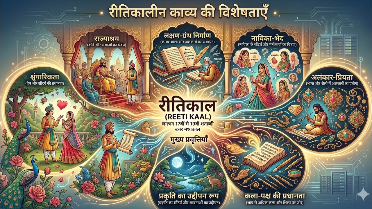 रीतिकाल, हिंदी साहित्य का इतिहास 
