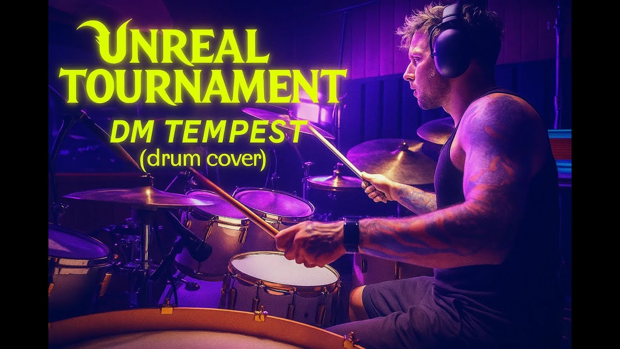 UNREAL TOURNAMENT - DM TEMPEST ( drum cover by Pavel Lokhnin)