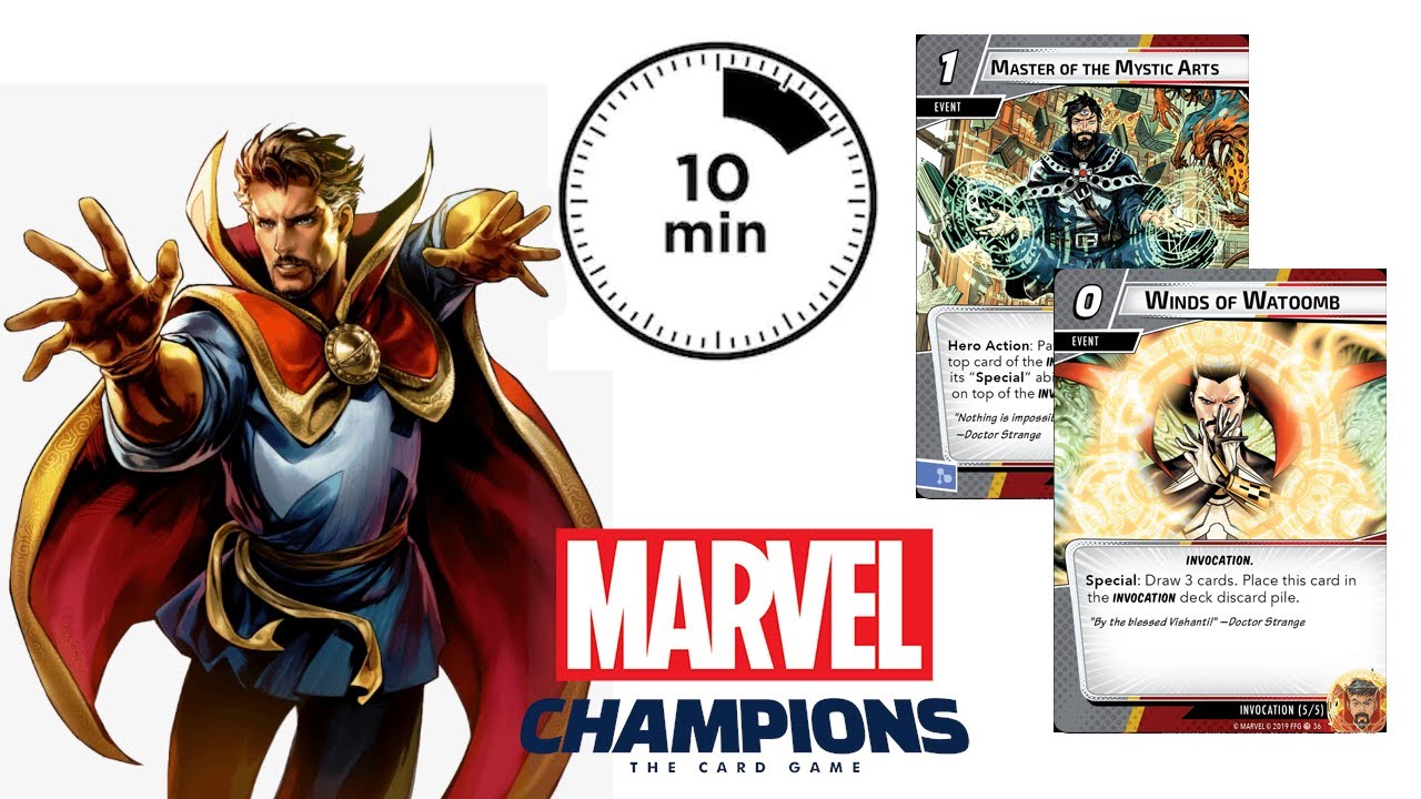 MARVEL CHAMPIONS | Aprende a jugar con Doctor Strange en 10 min!