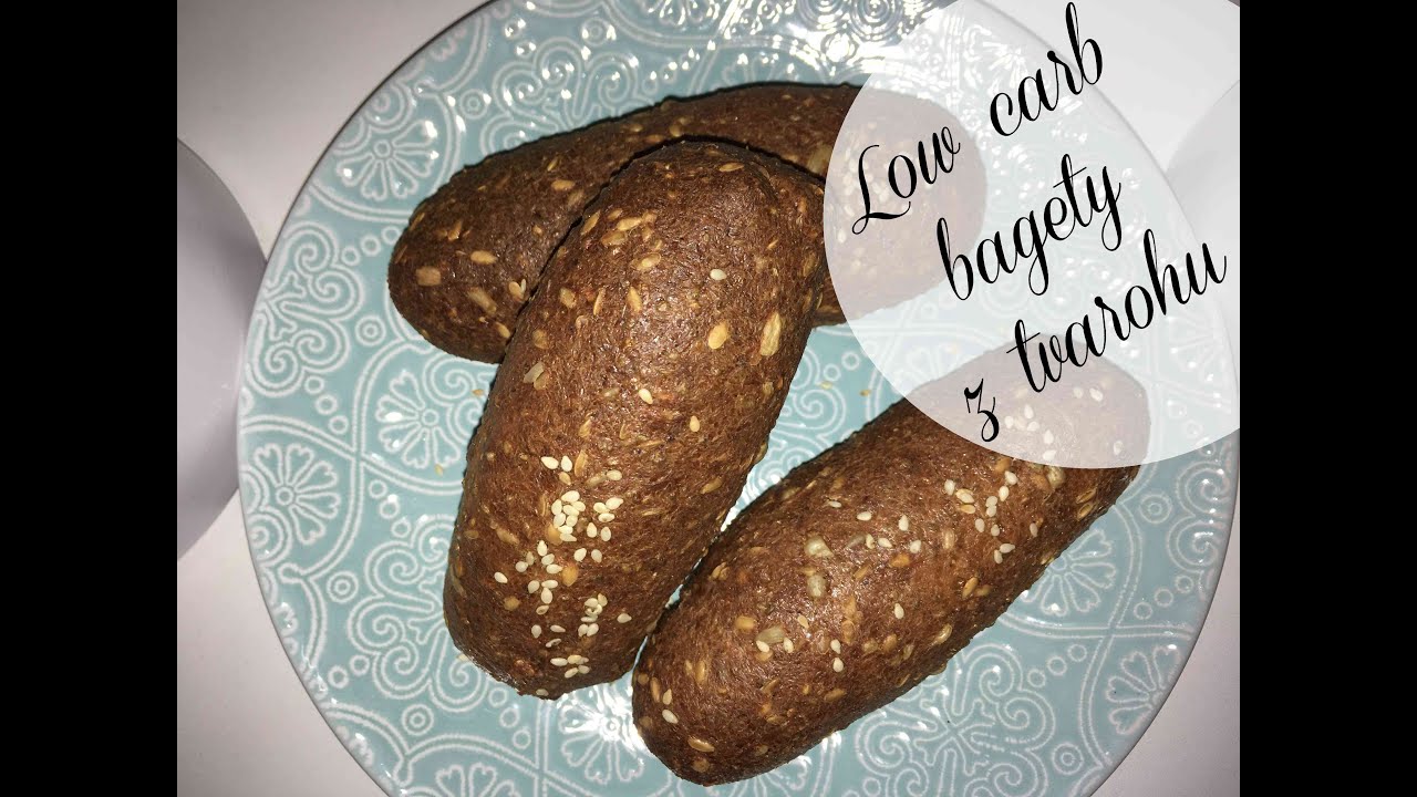 LOW CARB bagety z tvarohu | bagety bez mouky
