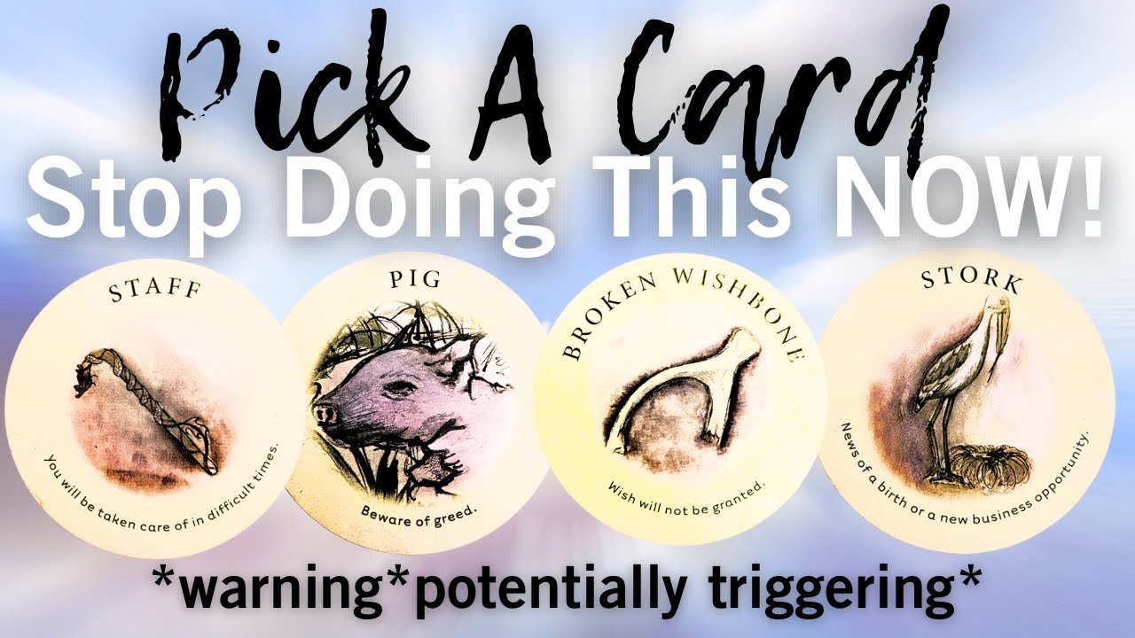 STOP Doing This NOW!✋🙈✨pick a card✨