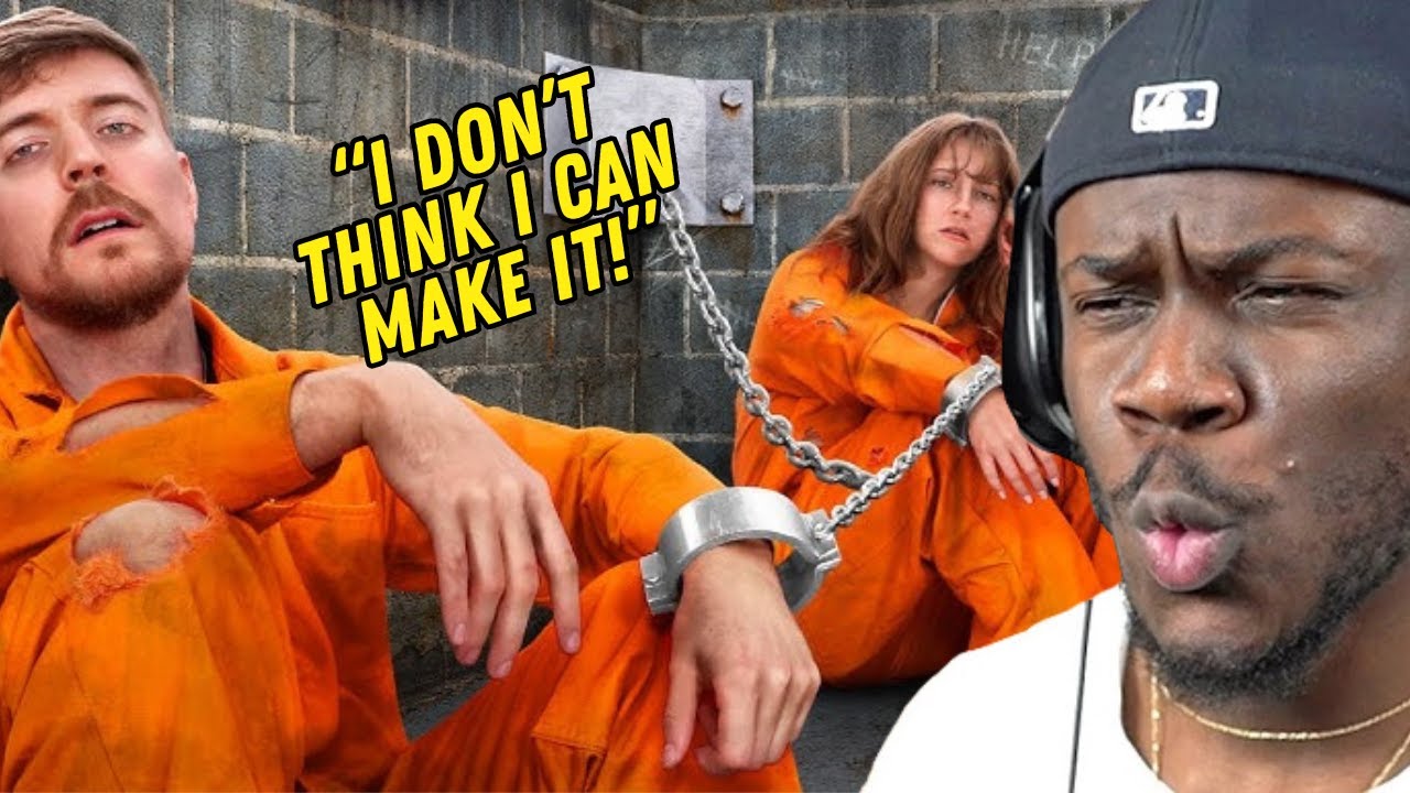 Rease Reacts To Survive 100 Days Trapped, Win $500,000 Mr Beast