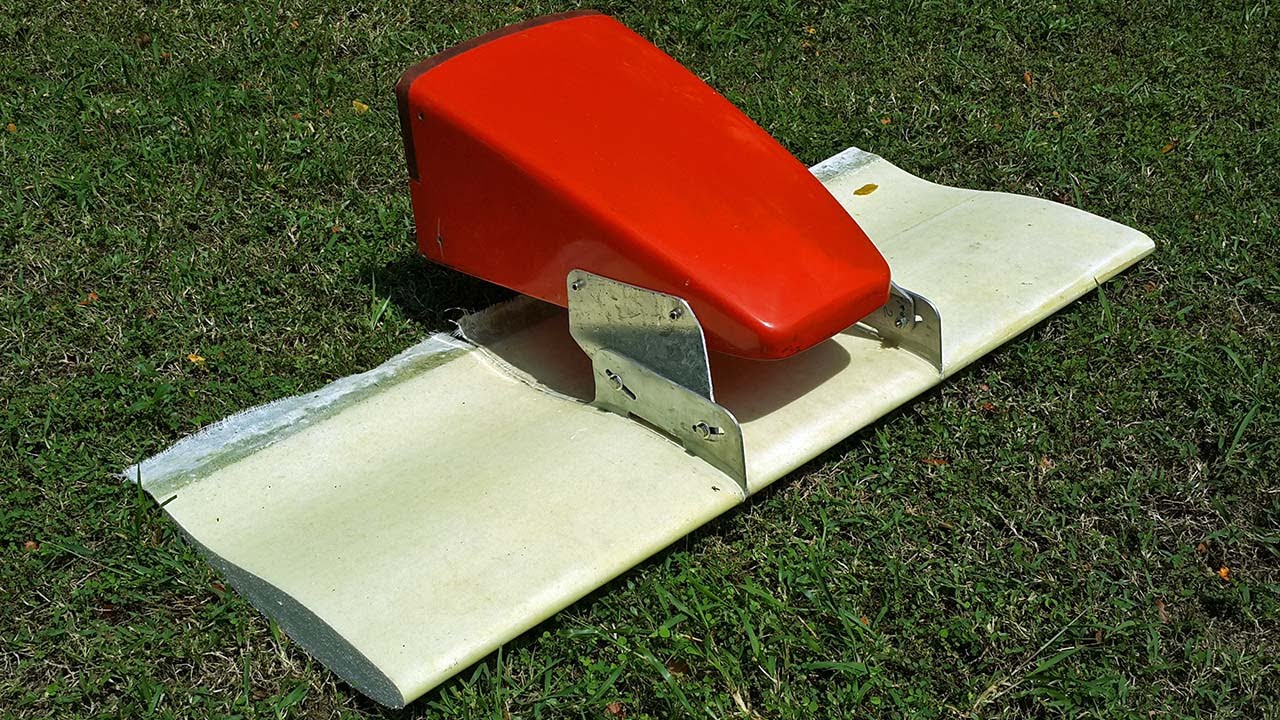 Formula 1000 Race Car Front Wing Moldless Fiberglass Foam Construction Fabrication Build