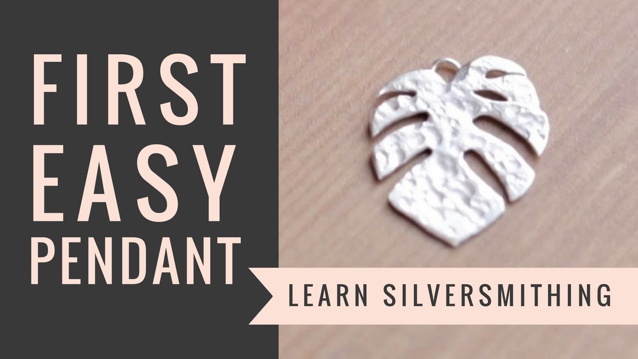 HOW TO MAKE A PENDANT + list of tools. Silversmithing for beginners. Basic jewelry making techniques