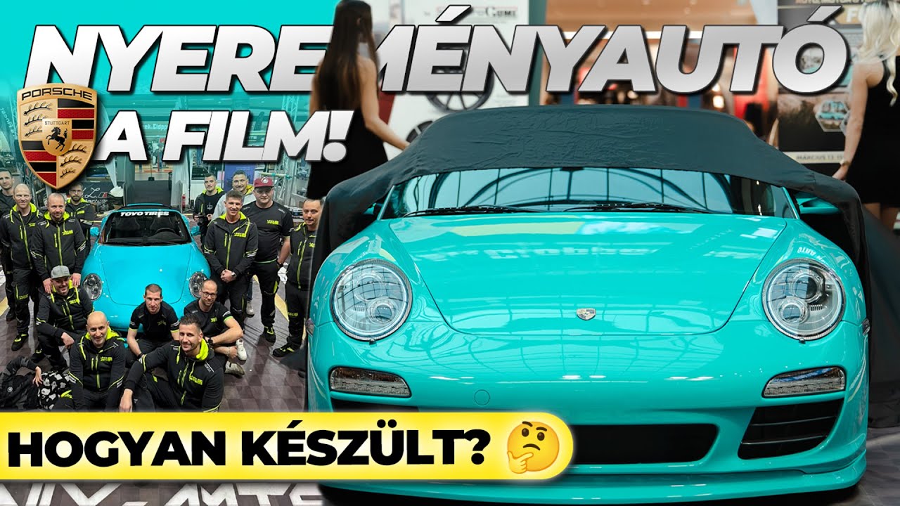 PORSCHE NYEREMÉNYAUTÓ! - Hogyan készült? 🤔 A teljes film! 