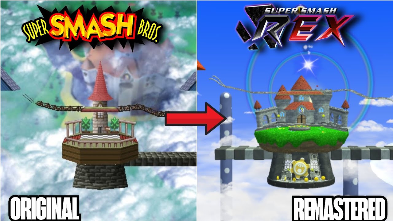 All SSB64 Stages Remastered in Super Smash Rex! (Showcase)