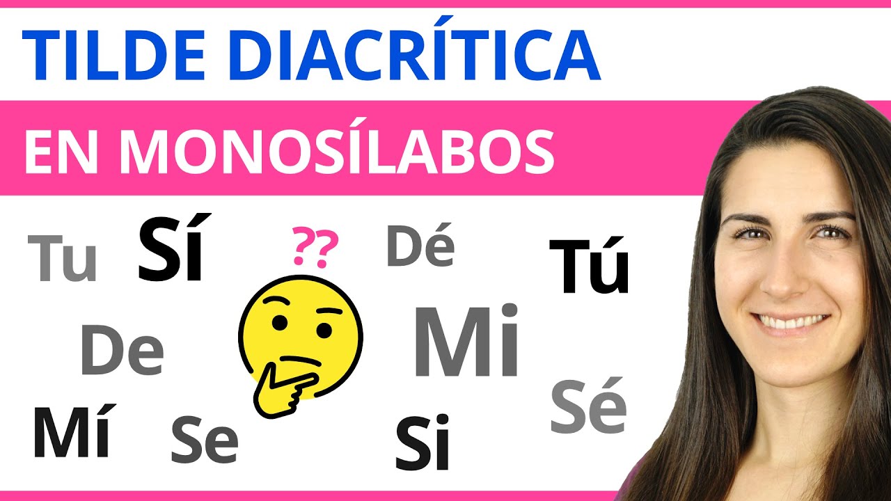 TILDE DIACRÍTICA en Monosílabos 📝