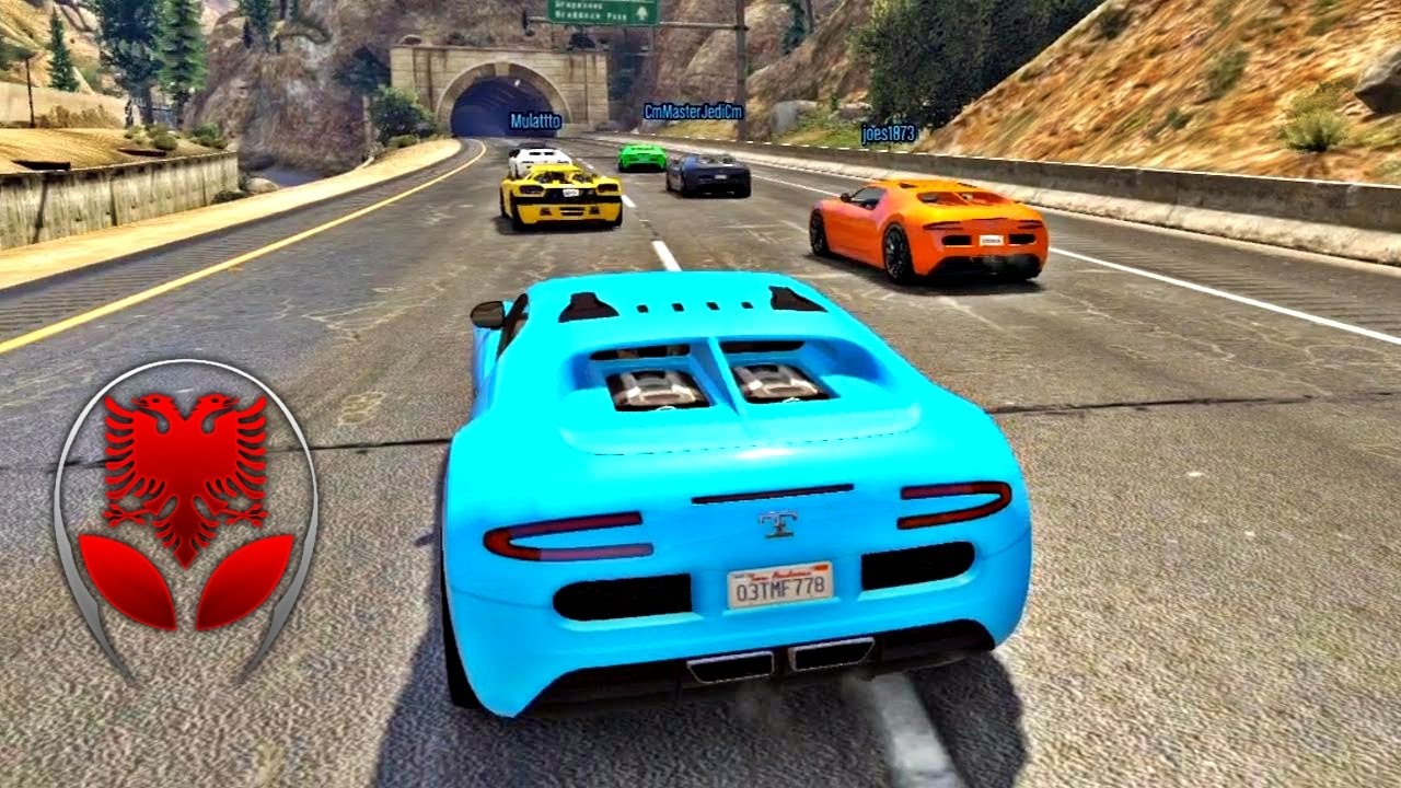 GTA 5 SHQIP - 10 Shqiptar n'Gara !! - SHQIPGaming