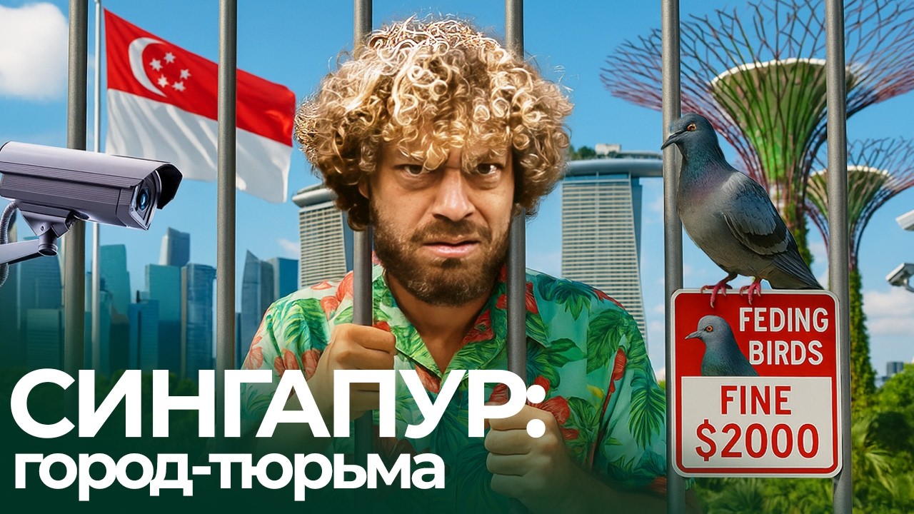 Сингапур: город-тюрьма в самой счастливой стране | Тысячи долларов за голубей, питбулей и жвачку