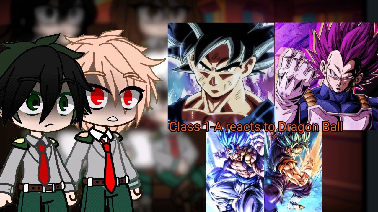 Class 1-A reacts to Dragon Ball