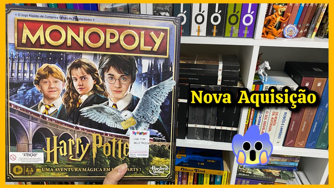 Monopoly do Harry Potter - Nova aquisição 