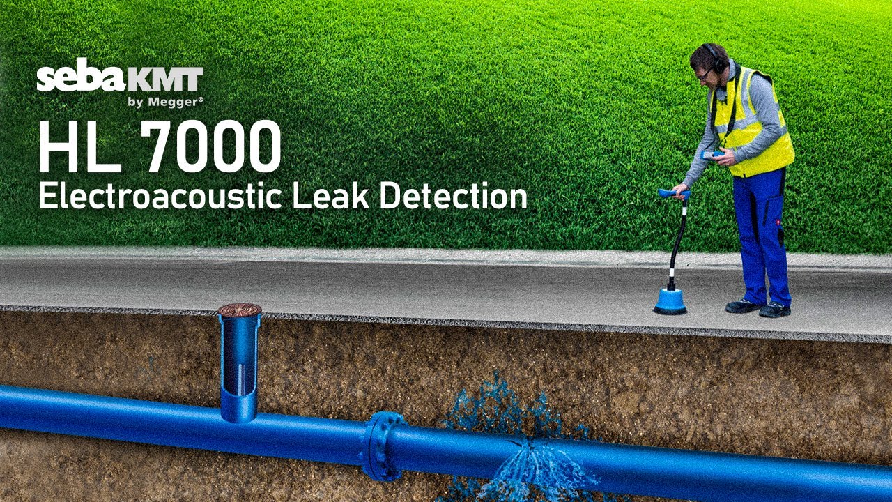 SebaKMT HL 7000 Electroacoustic leak detection with –ground mic –heavy duty contact mic