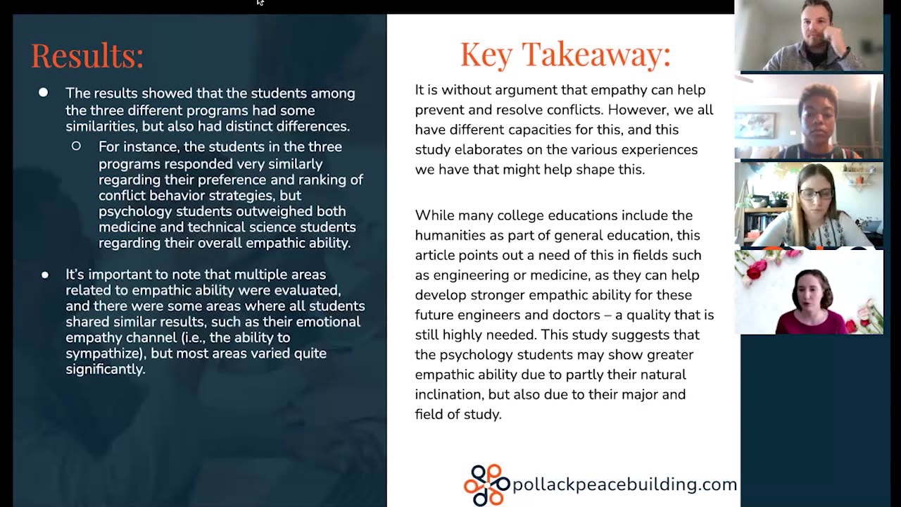 How Empathy Prevents Conflict | Pollack Peacebuilding Systems