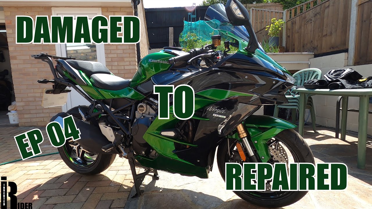 Kawasaki H2 SX SE DAMAGED | 4K Rebuild series EP 04