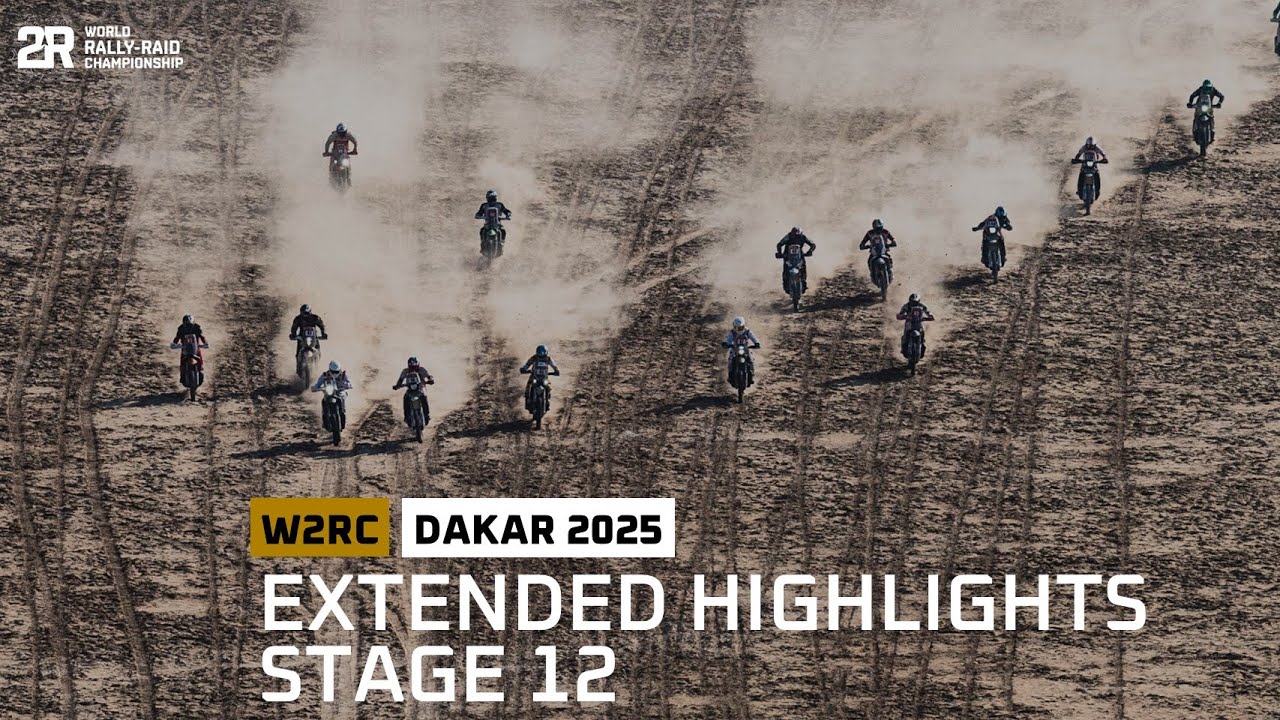Stage 12 Highlights Dakar 2025 #w2rc