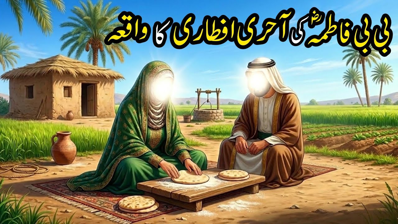 Bibi Fatima Ki Akhri Iftari Dil Rula Dene Wala Waqia