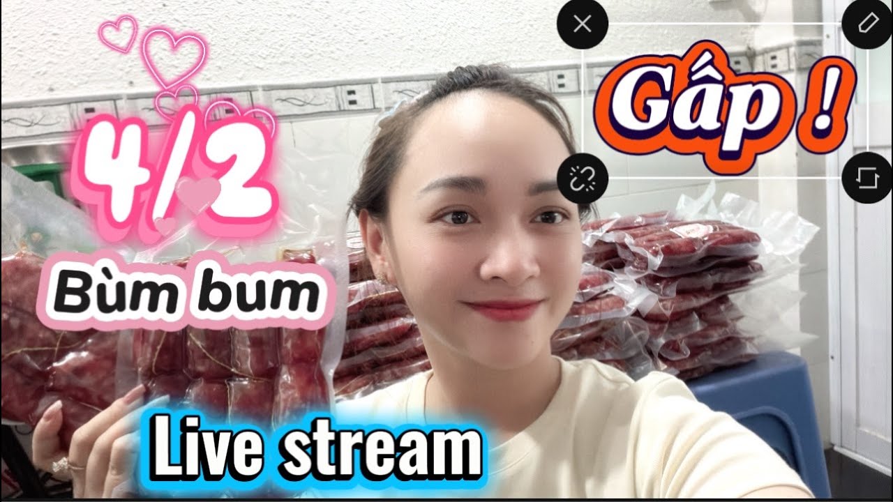 livetream sớm 4/2