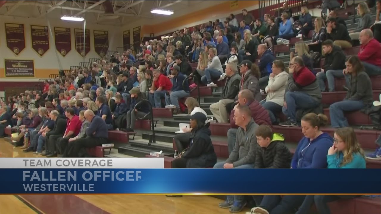 Westerville remembers Officers Joering and Morelli at church service, community gathering