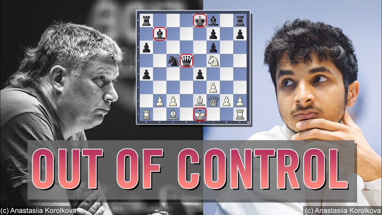 Out of control | Vidit Gujrathi vs Alexei Shirov | FIDE Grand Prix Belgrade 2022