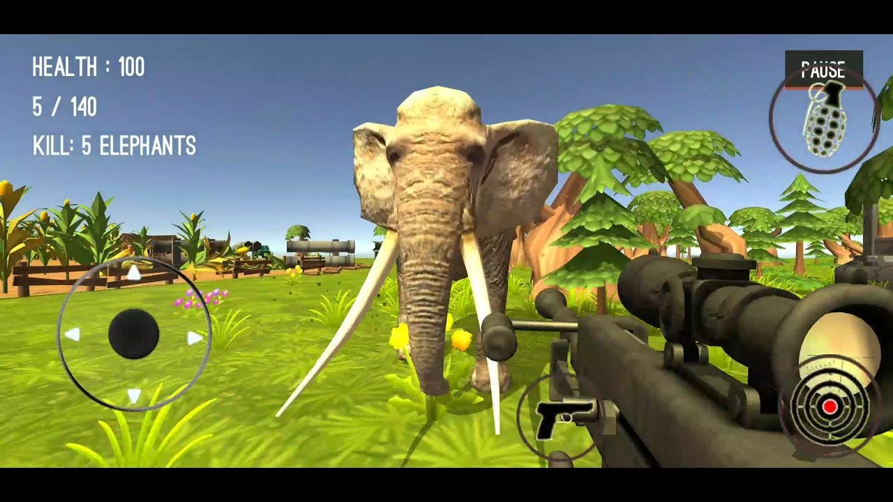 Wild Zoo Animals Hunting City Android Gameplay #13