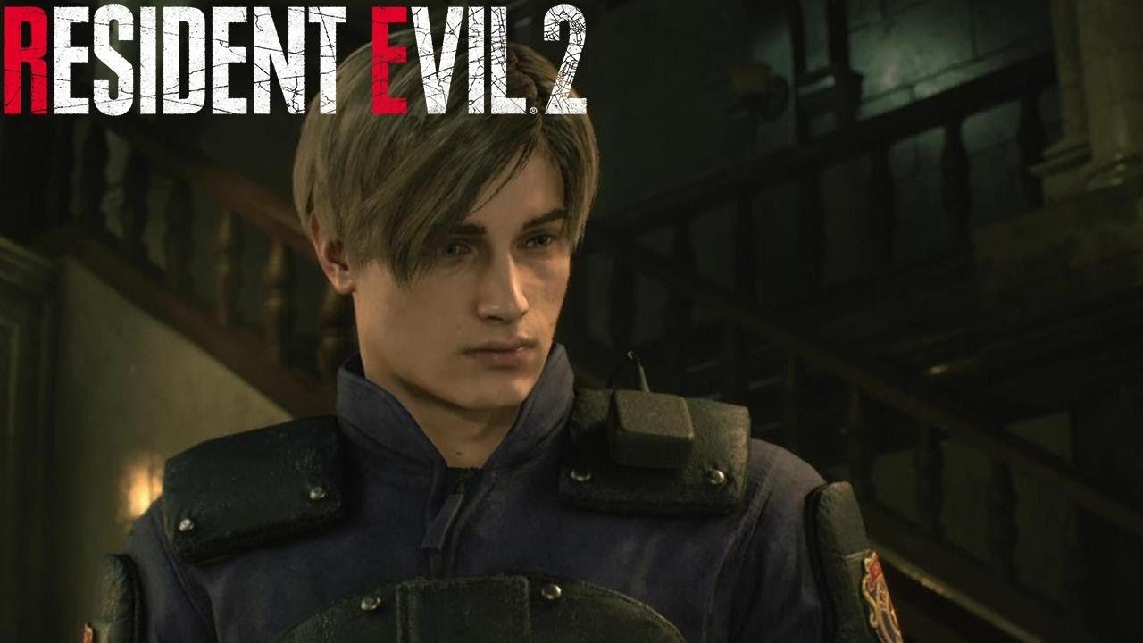 Resident Evil 2 Remake - Leon Scenario B cutscenes