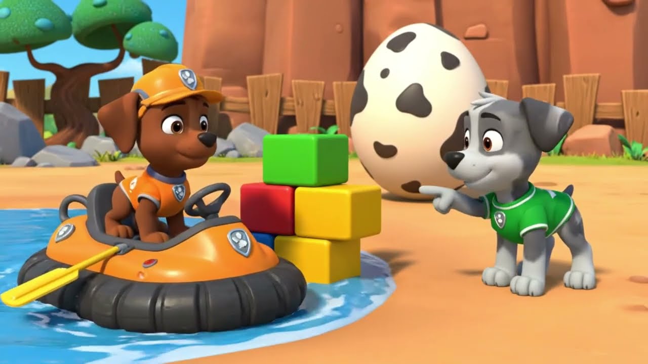 Paw Patrol y los Dinos 🦖🐾 | Canción Infantil para Niños y Bebés | Video Largo