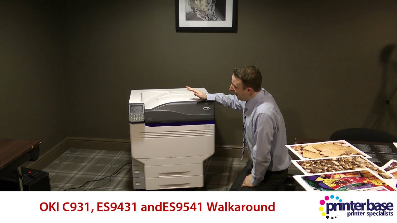Introducing the OKI C931, ES9431 & ES9541 Graphic Art Printers