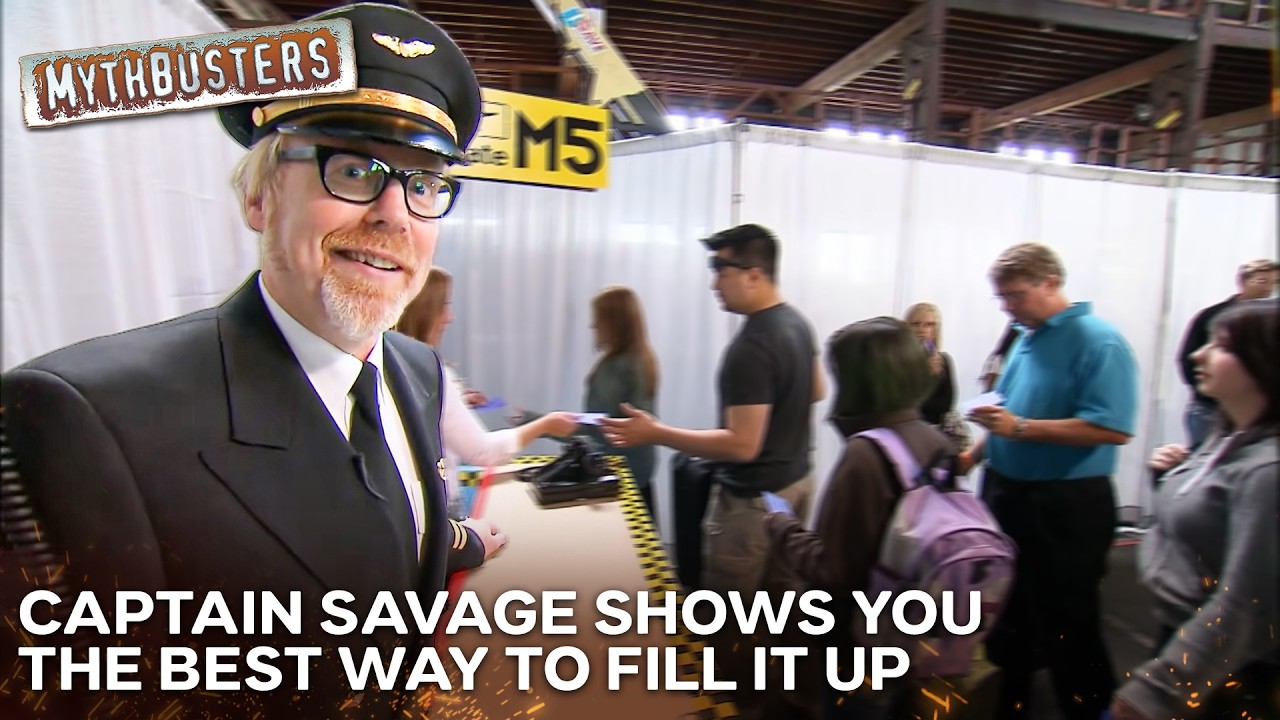 What Is Actually The Fastest Way To Board An Airplane? | MythBusters