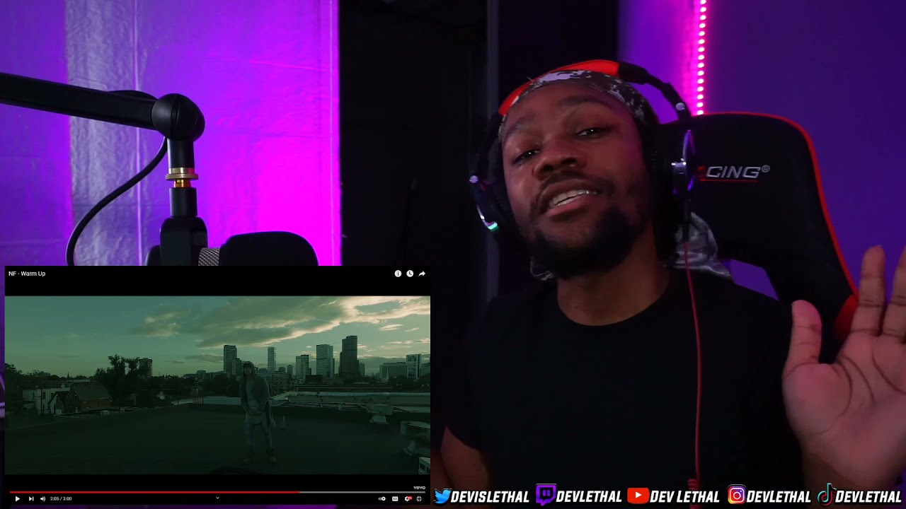 We Just Getting WARMED UP!🔥 // NF - Warm Up Reaction