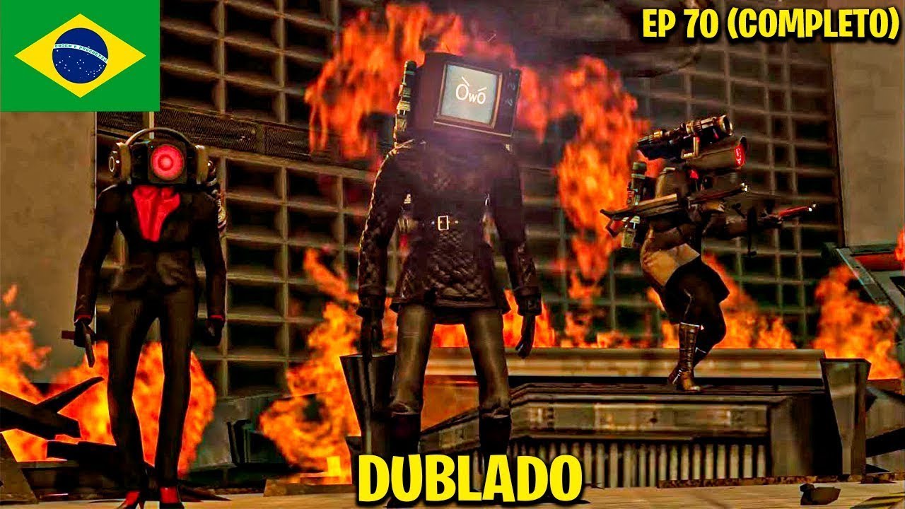 Compilado Skibidi Toilet Dublado ( m&atilde;e Youtuber ) @DaFuqBoom
