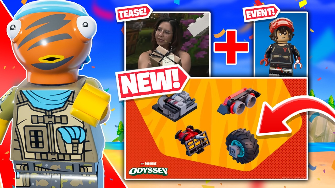 NOWY teaser aktualizacji ujawniony! Letnie wydarzenie w LEGO Fortnite Odyssey! (SZALEŃSTWO!)