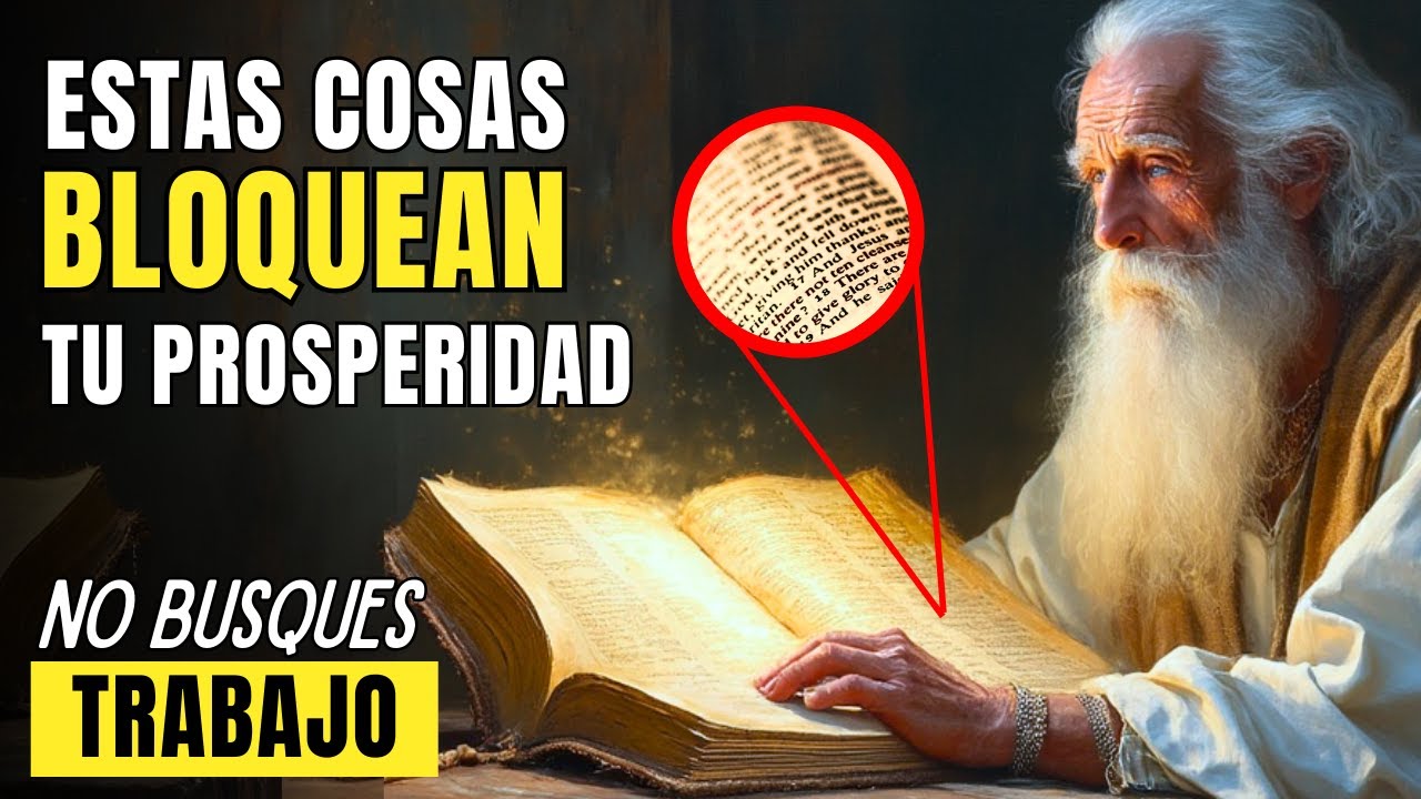 7 Actitudes Que Están Impidiendo Tu PROSPERIDAD y Ganar DINERO, Según la BIBLIA | No Busques Trabajo