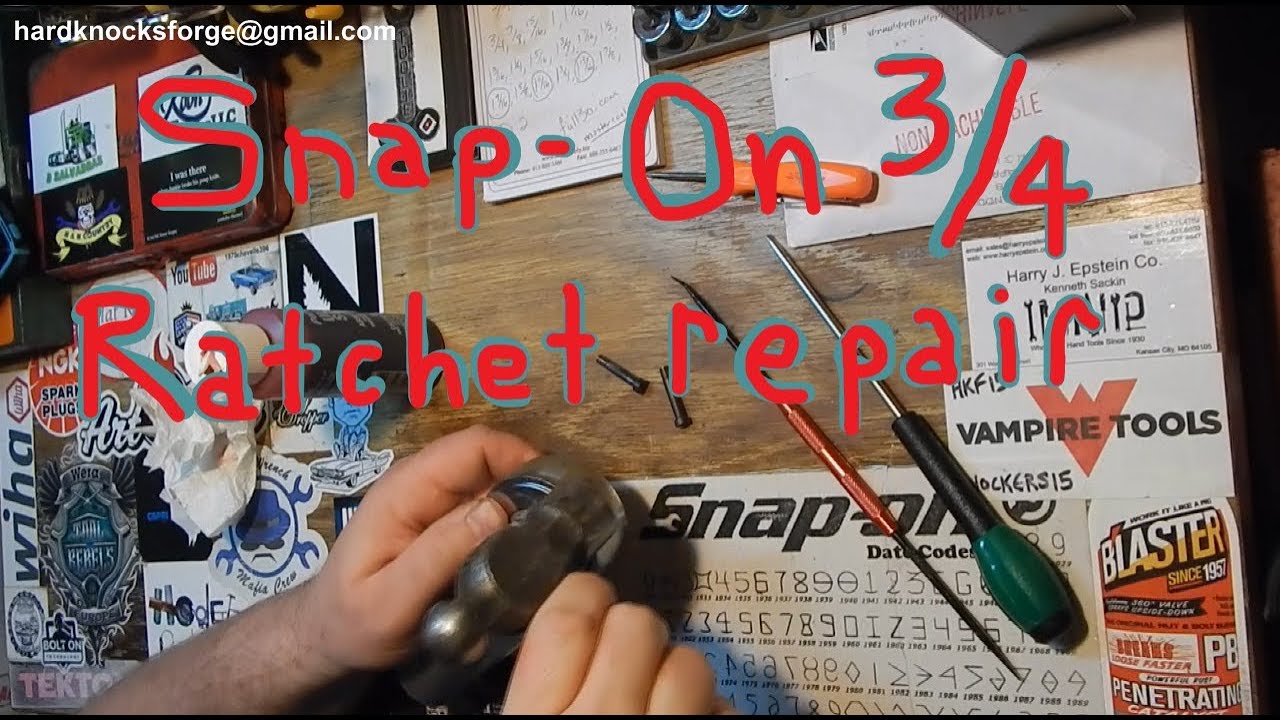 Cleaning and reassembling a 3/4
