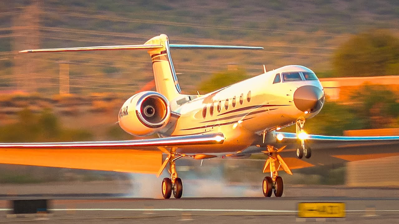 20 Mins Stunning Evening Plane Spotting | Scottsdale Executive Airport (SDL)