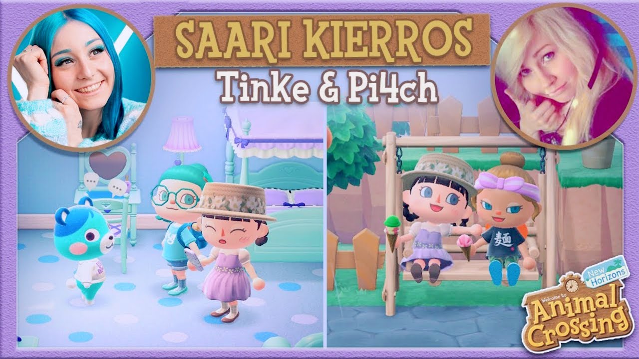 Vieraillaan Tinken ja Pi4ch Animal Crossing saarilla! | ACNH SAARI KIERROS #3