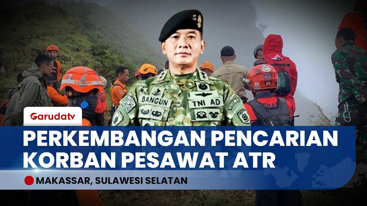 EKSLUSIF: Pangdam XIV Hasanuddin Ungkap Detail Evakuasi Jenazah Korban Pesawat ATR 42-500