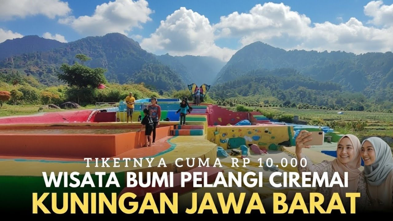 Wisata Alam yang Indah! Tiketnya Cuma Rp10.000 Aja Bisa Sepuasnya, Wisata Bumi Pelangi Kuningan