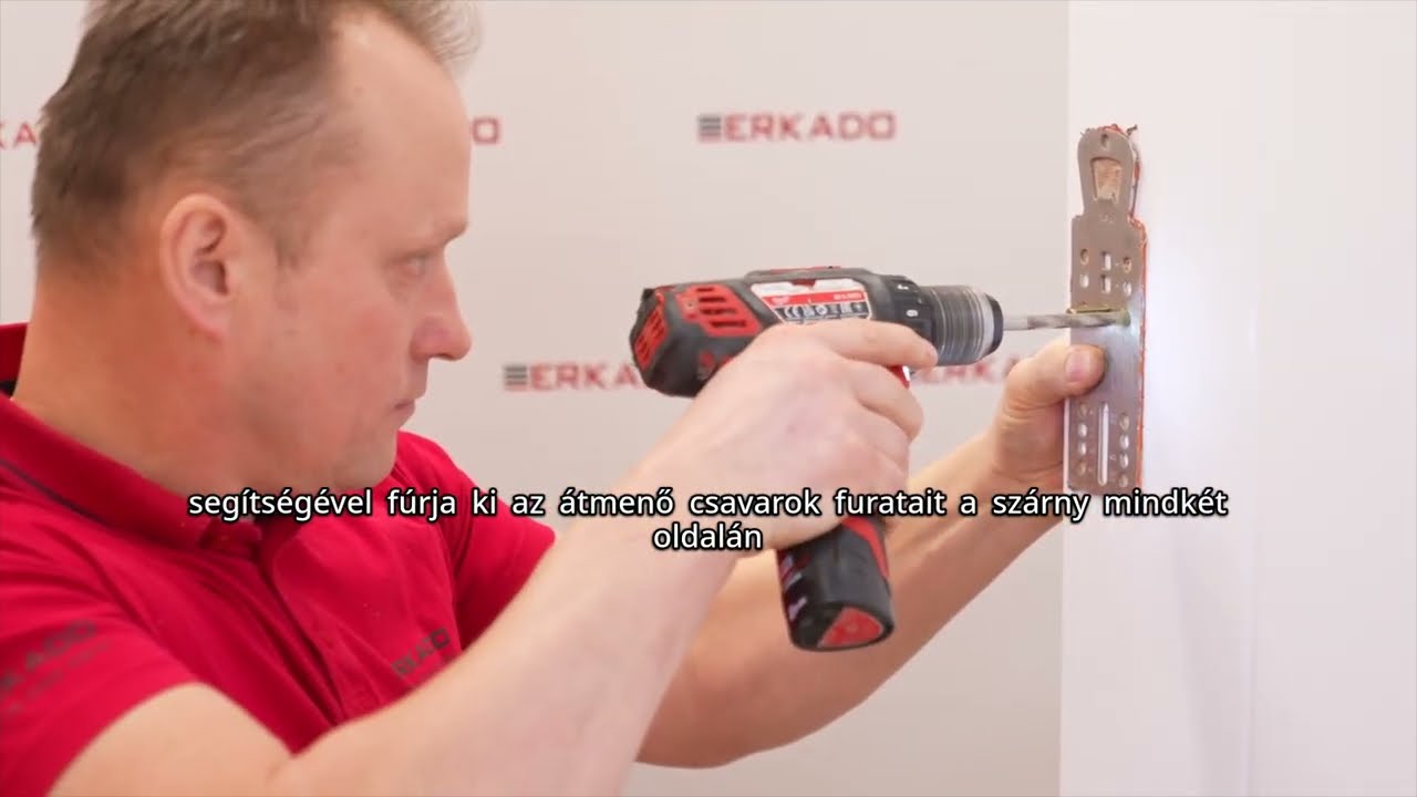 Hogyan szereljünk fel reverzibilis ajtót?  ERKADO