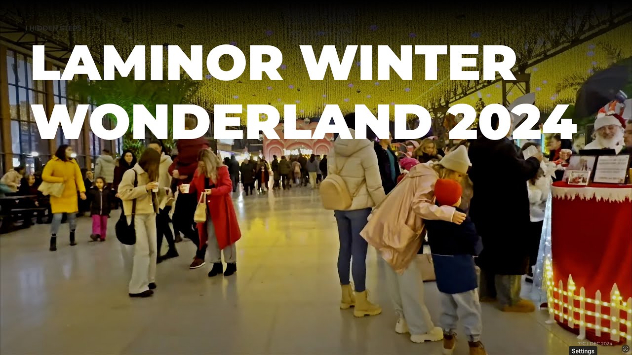 Laminor Winter Wonderland 2024 🎄 O plimbare prin Târgul de Crăciun din București