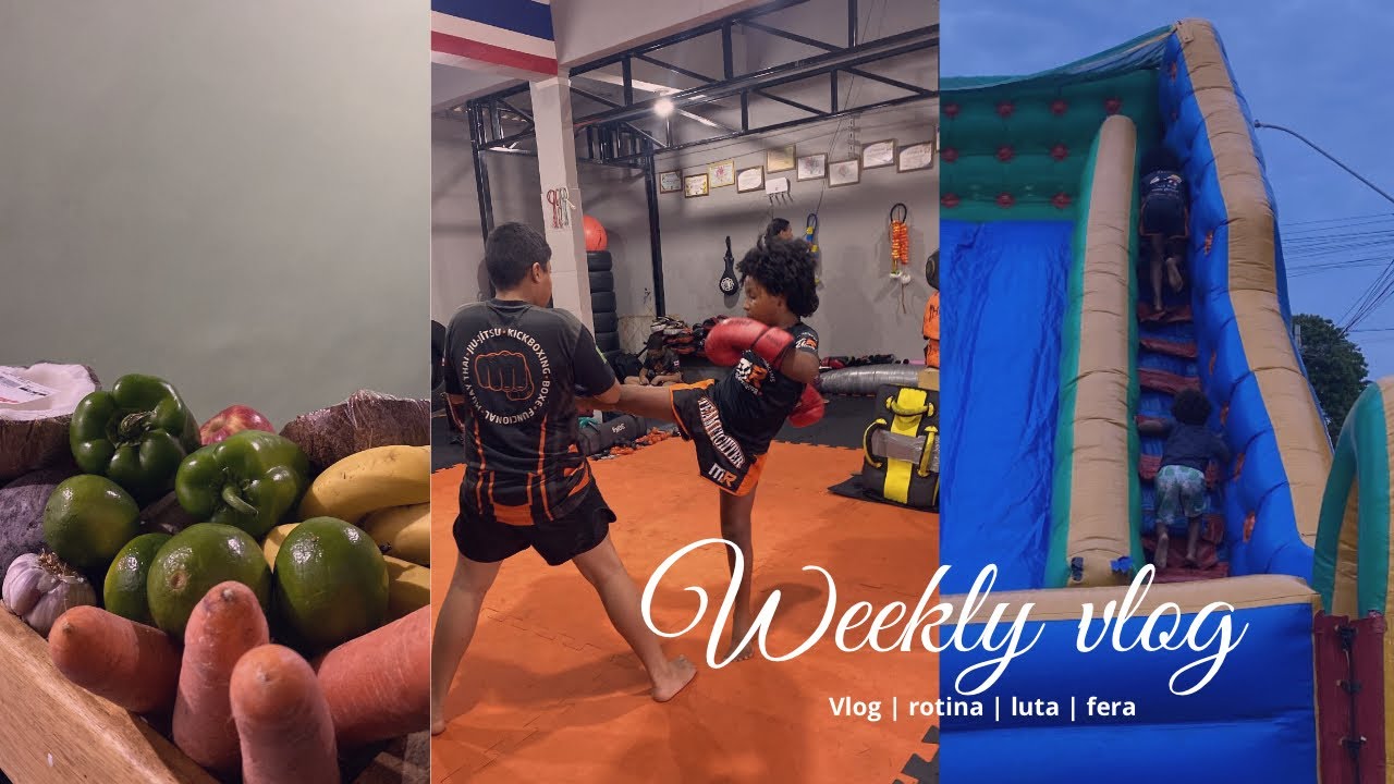 WEEKLY VLOG | PASTEL NA FEIRA | 