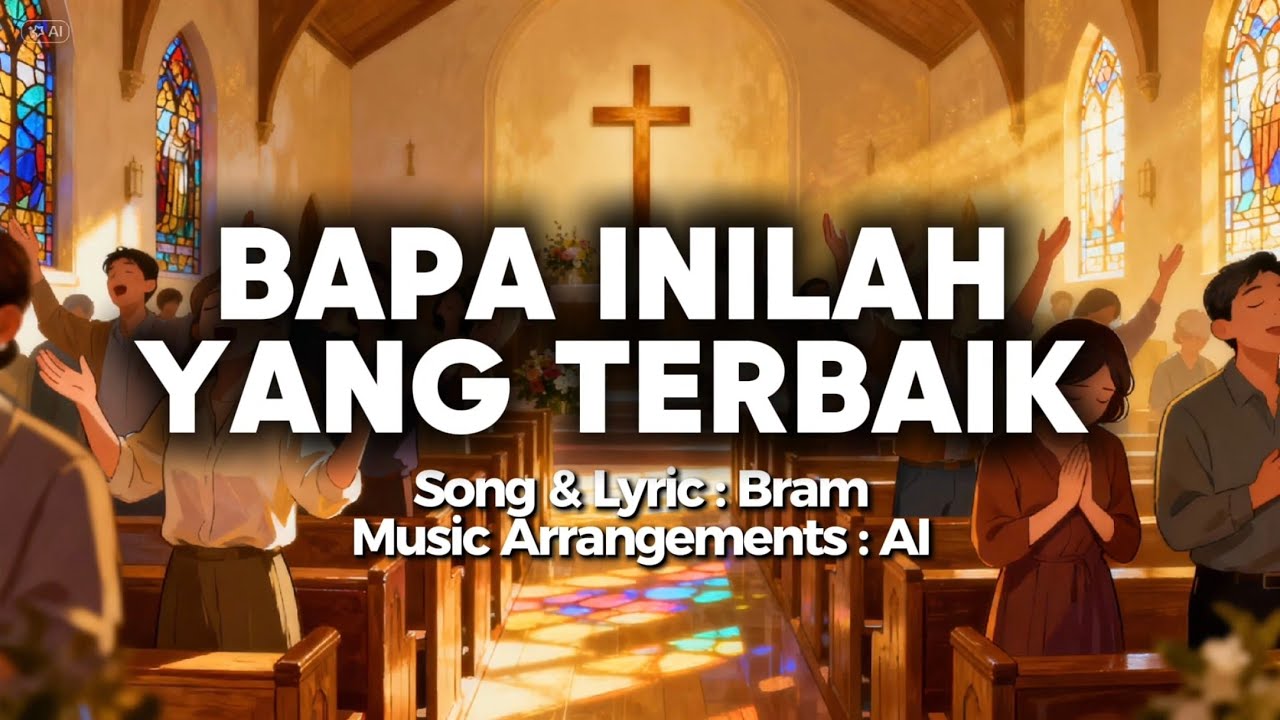 Bapa Inilah Yang Terbaik (AI Version) - Bravin Music (Lyric Video) 