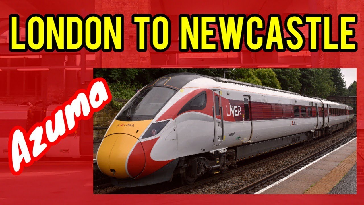 London Kings Cross to Newcastle | FULL JOURNEY | LNER 801 Azuma (Fast Service) (via York)