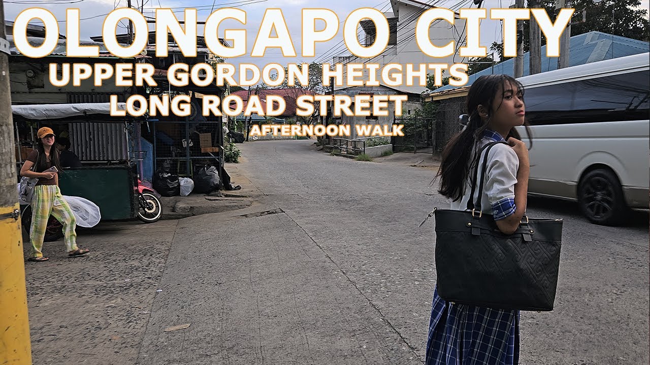 OLONGAPO CITY UPPER GORDON HEIGHTS LONG ROAD WALK 2026 [4K HDR]
